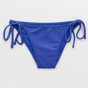 NWT Aerie Shine Rib Cheekiest String Bikini Bottom